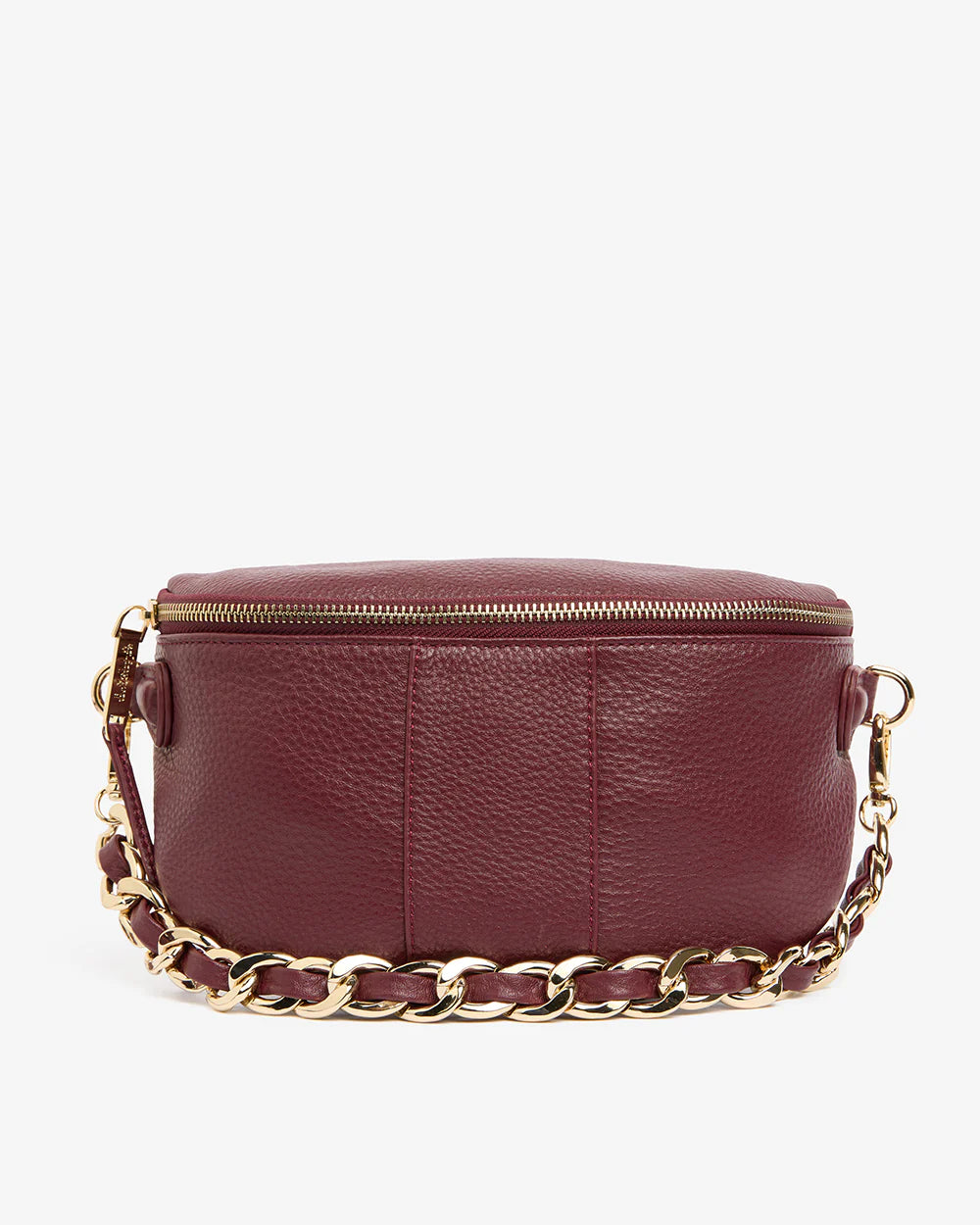 Arlington Mline Zara Sling Bag - Burgundy with chain sling