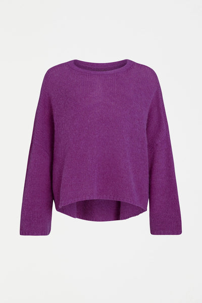 Agna Luna Sweater in Pink Berry