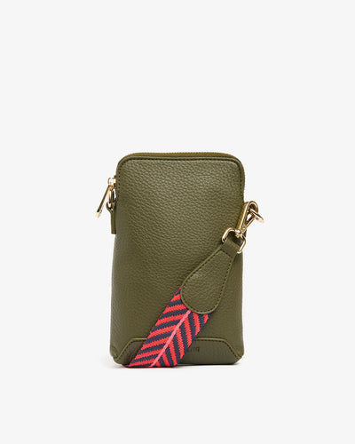 Elm and King Sullivan Phone Bag in Khaki