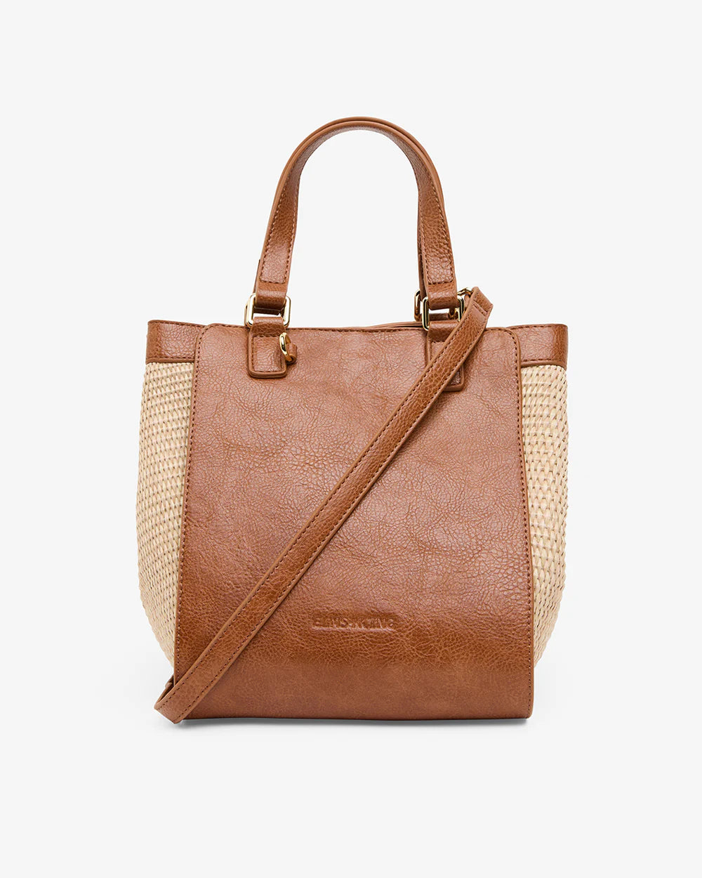 Carnegie Tote - Natural/Tan with thin sling