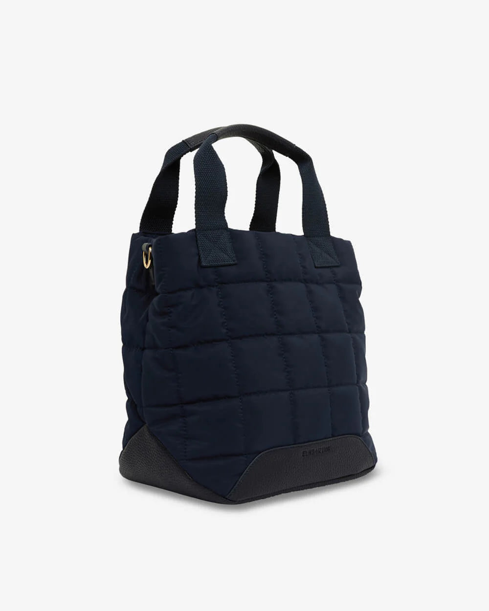 Mini Santa Monica Tote - French Navy tilted