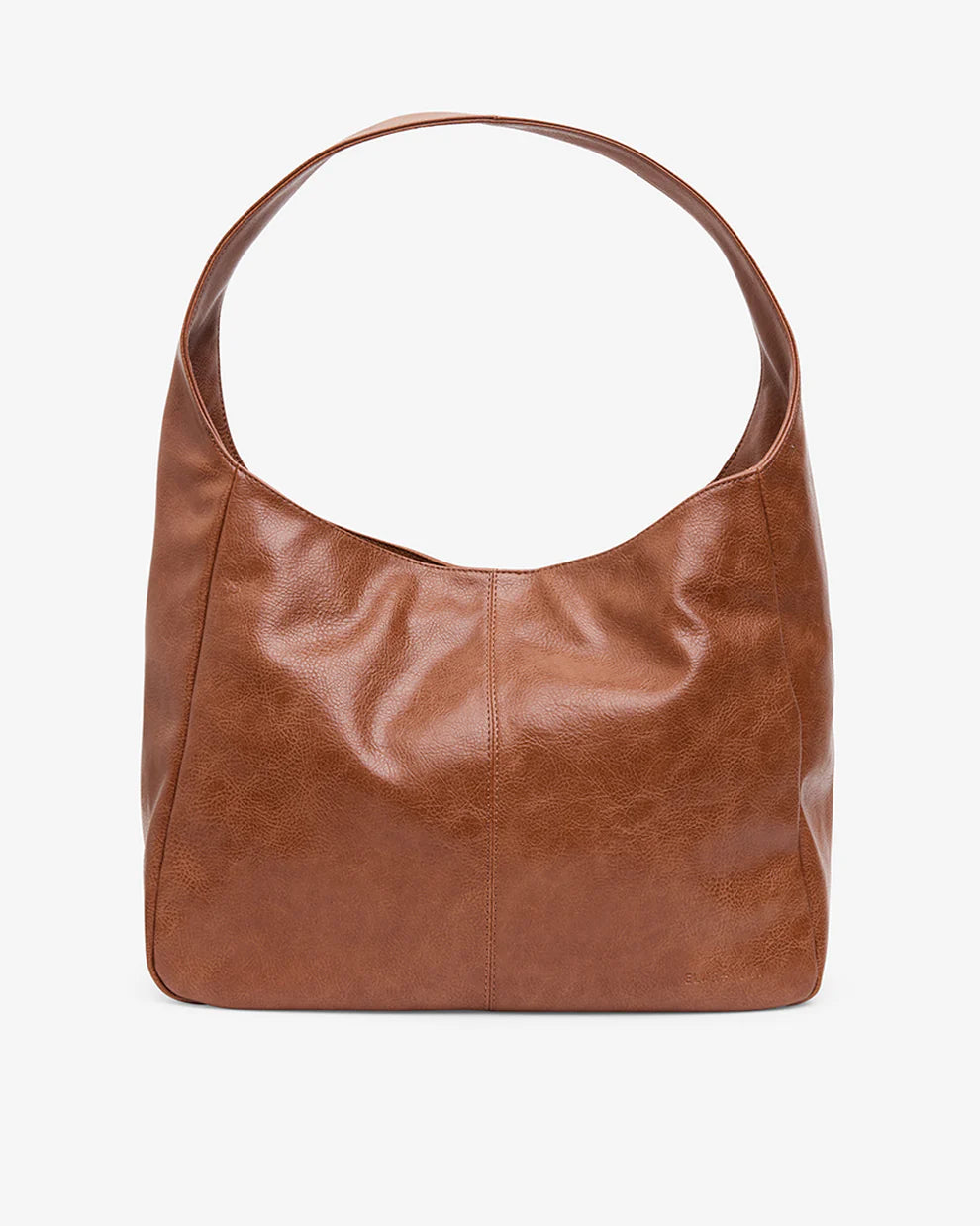 Arcadia Tote in Tan Pebble front view