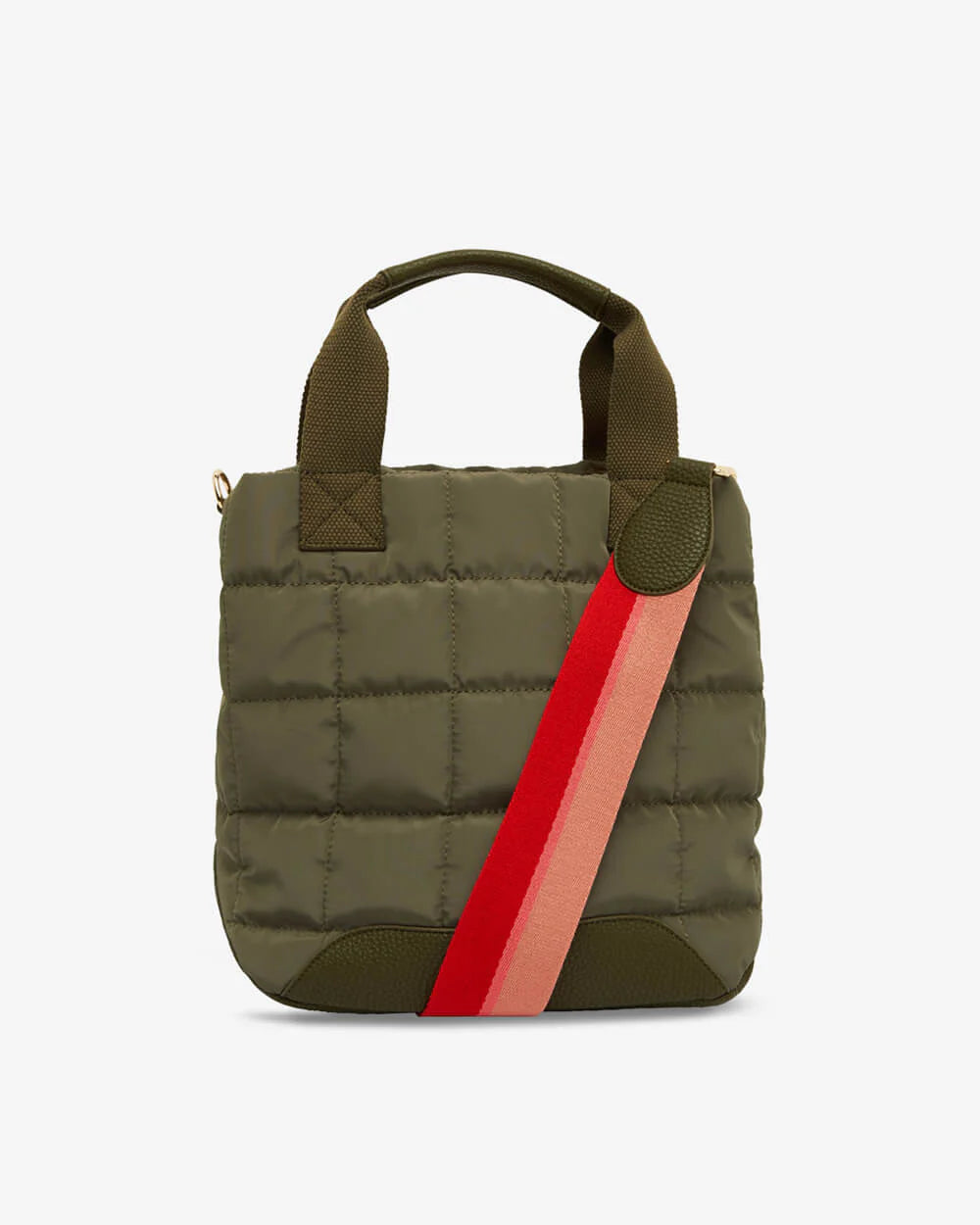 Mini Santa Monica Tote with strap Khaki