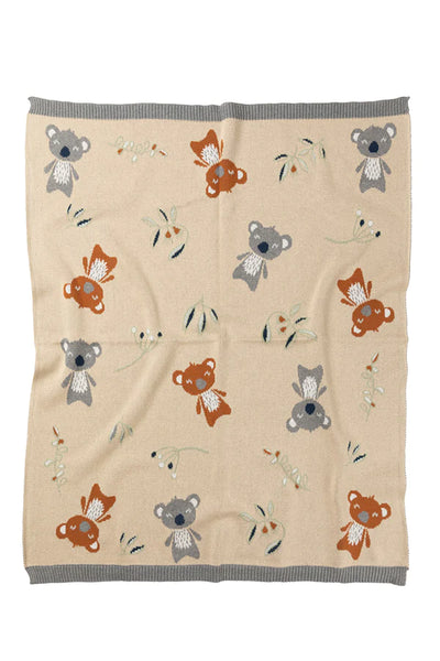 Kelly Koala Sherpa Blanket