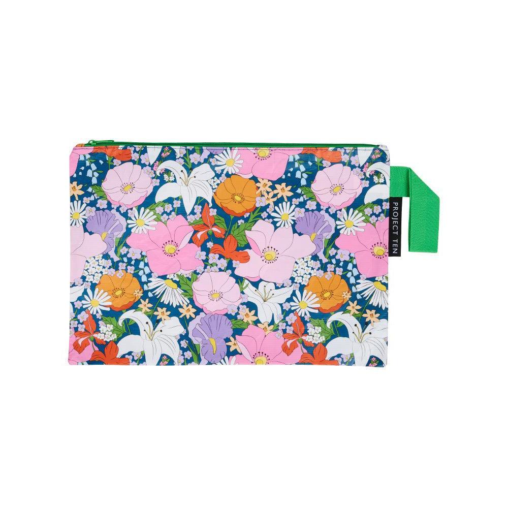 Zip pouch Fleur