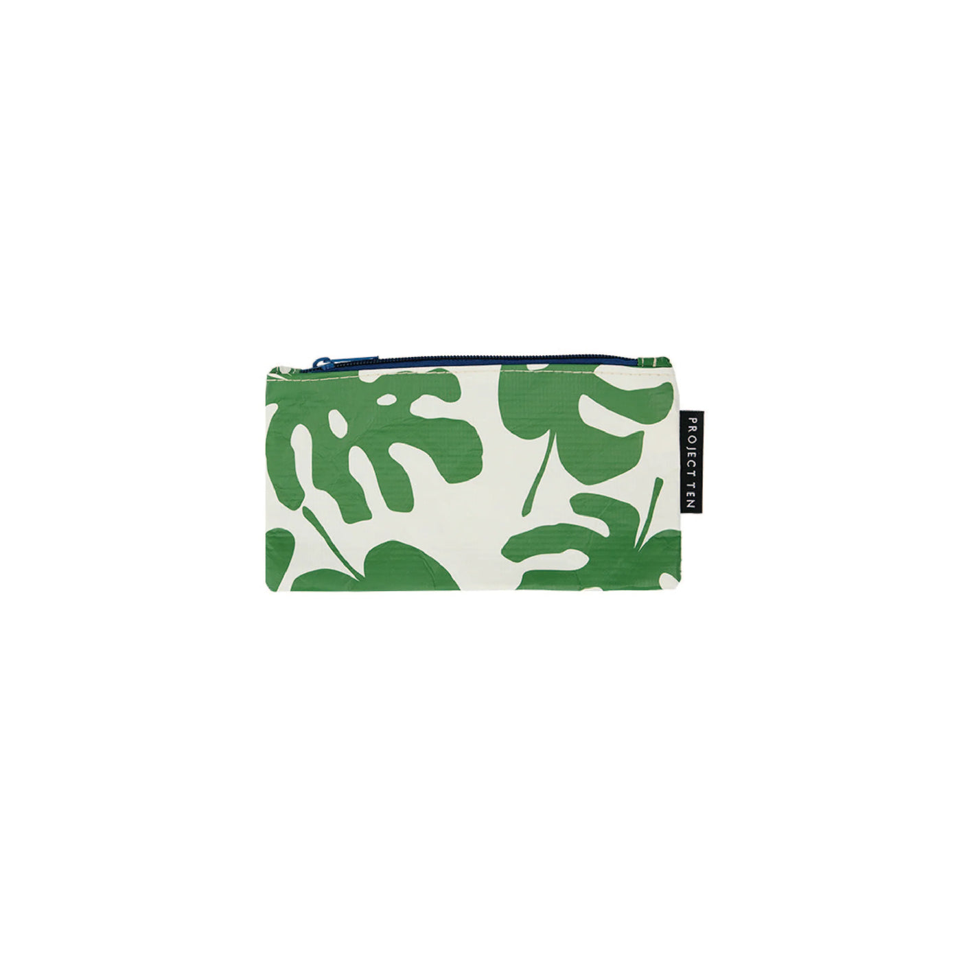 Project ten monstera print tiny pouch