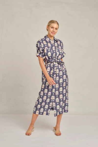 Caden Dress Eden - Navy