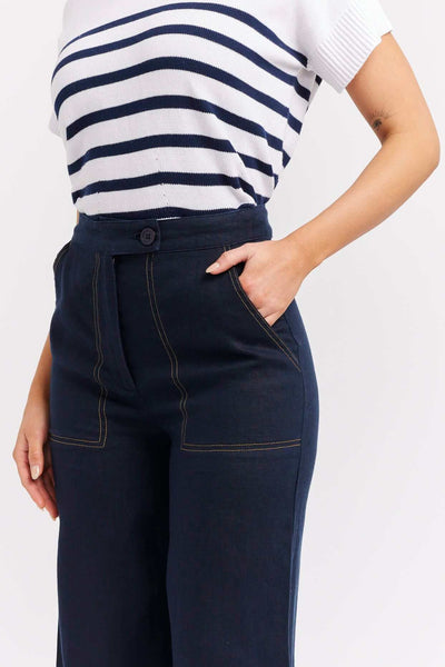 Clio Pant - Navy