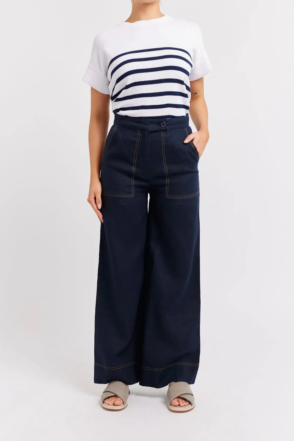 Clio Pant - Navy