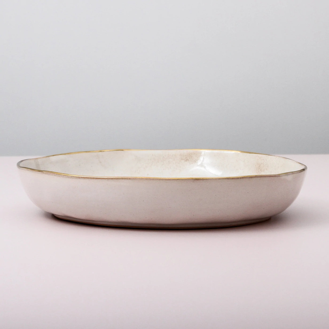 Ariel Salad Bowl - Cream