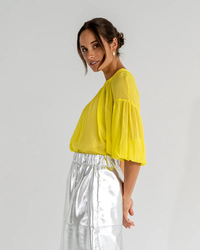 Laurent Blouse - Sunglow Yellow