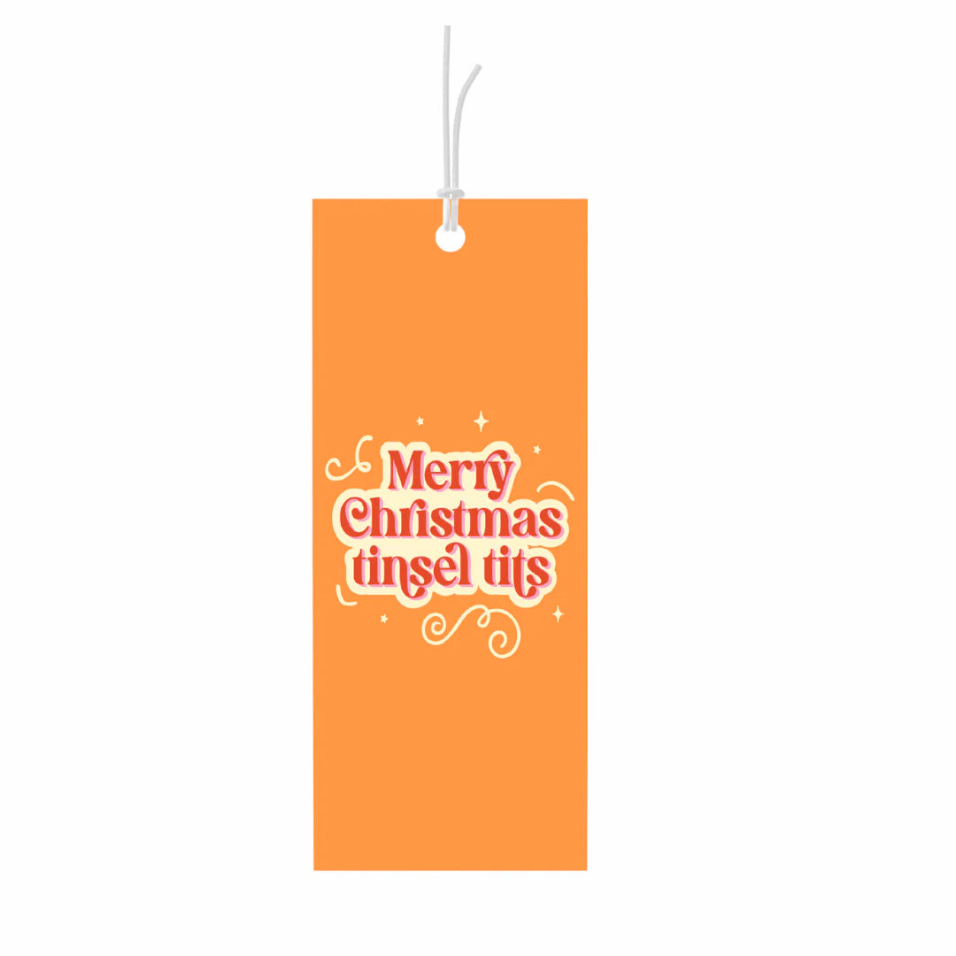 Tinsel Tits - Gift Tag