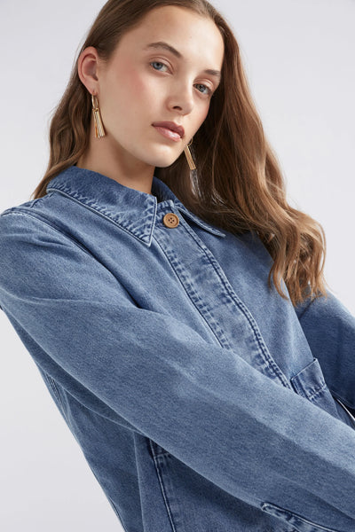 Arbet Denim Jacket - Chambray Blue