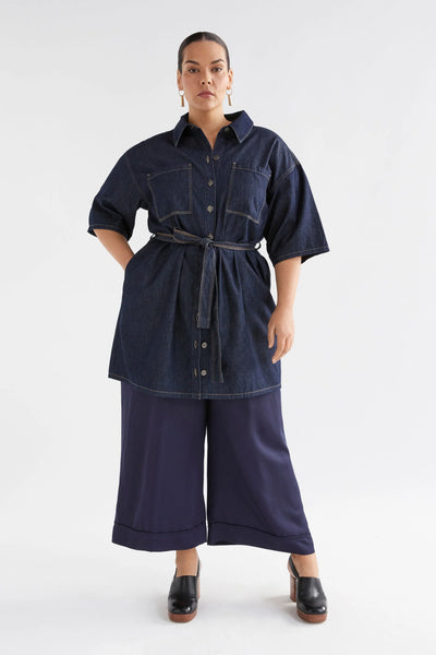 Denym Pocket Dress - Authentic Blue Wash