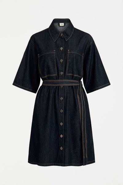 Denym Pocket Dress - Authentic Blue Wash