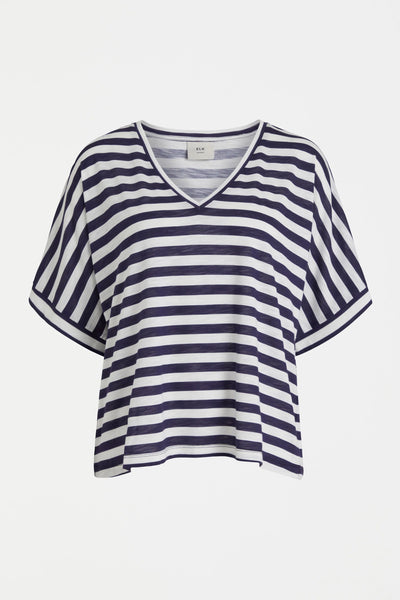 Seter Tee  White/Navy