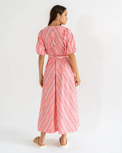 Geneva Dress - Candy Stripe