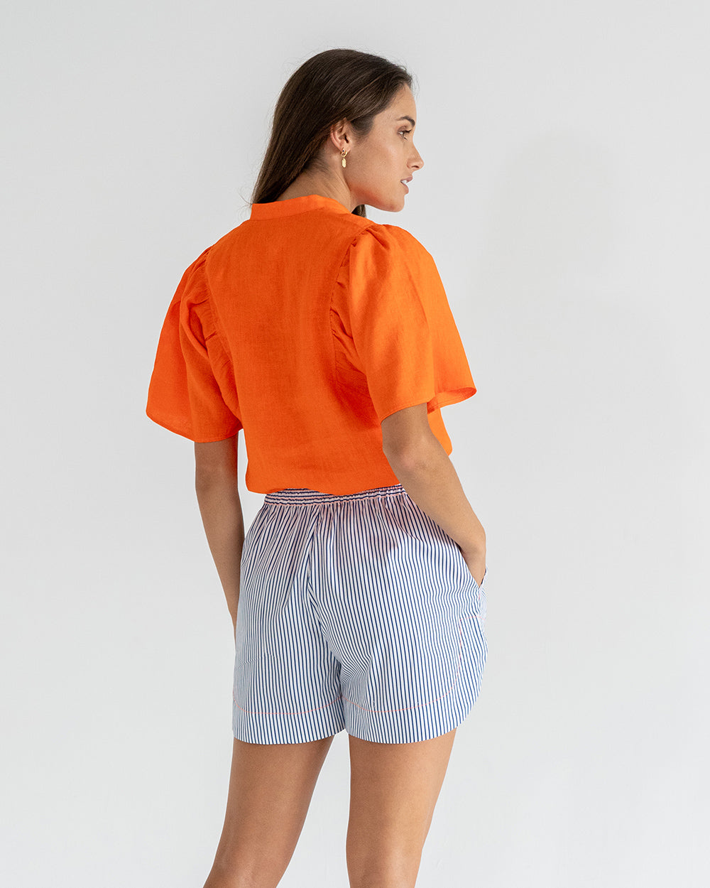 Ticino Blouse - Orange