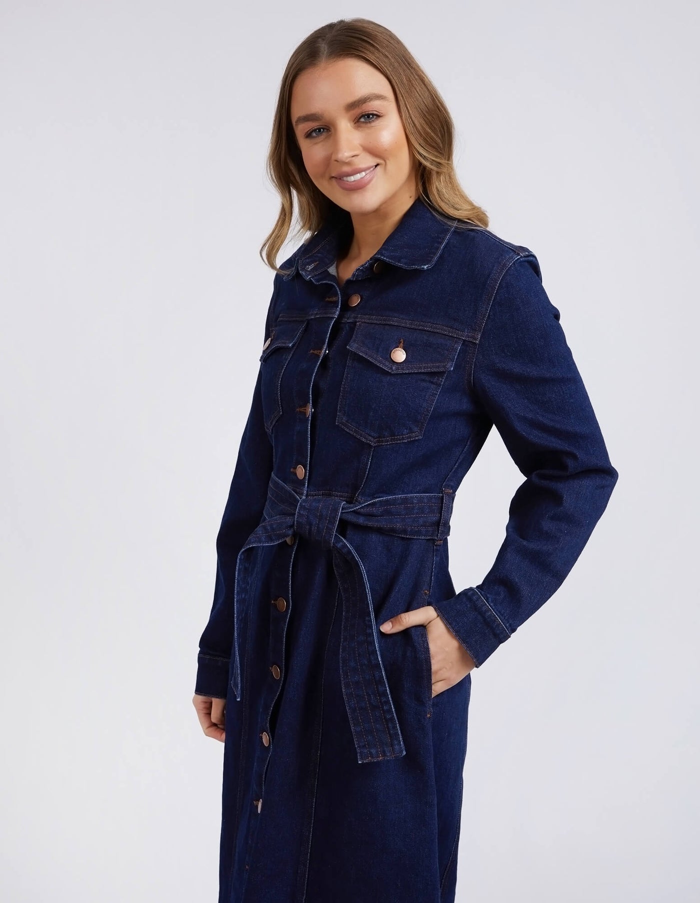 Genevieve Denim Dress