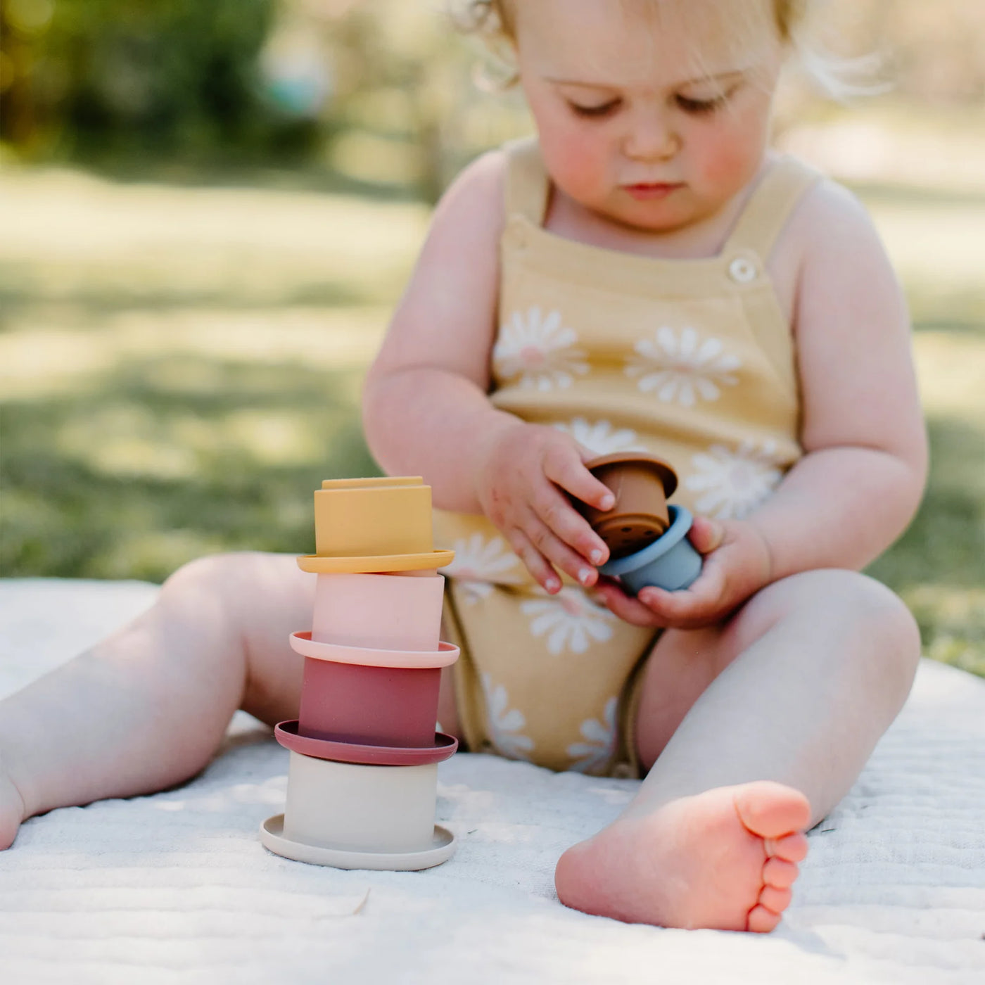 Silicone Stacking Cups