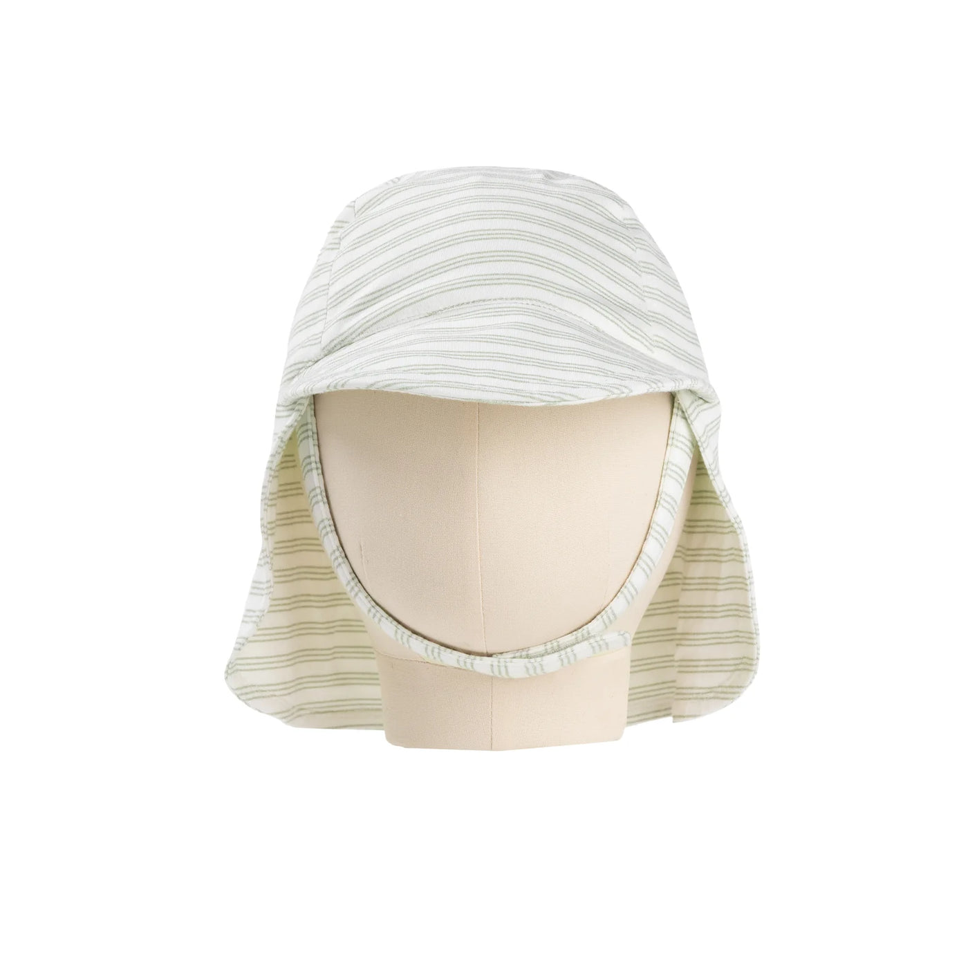 Sunny Hat - Sage Stripe