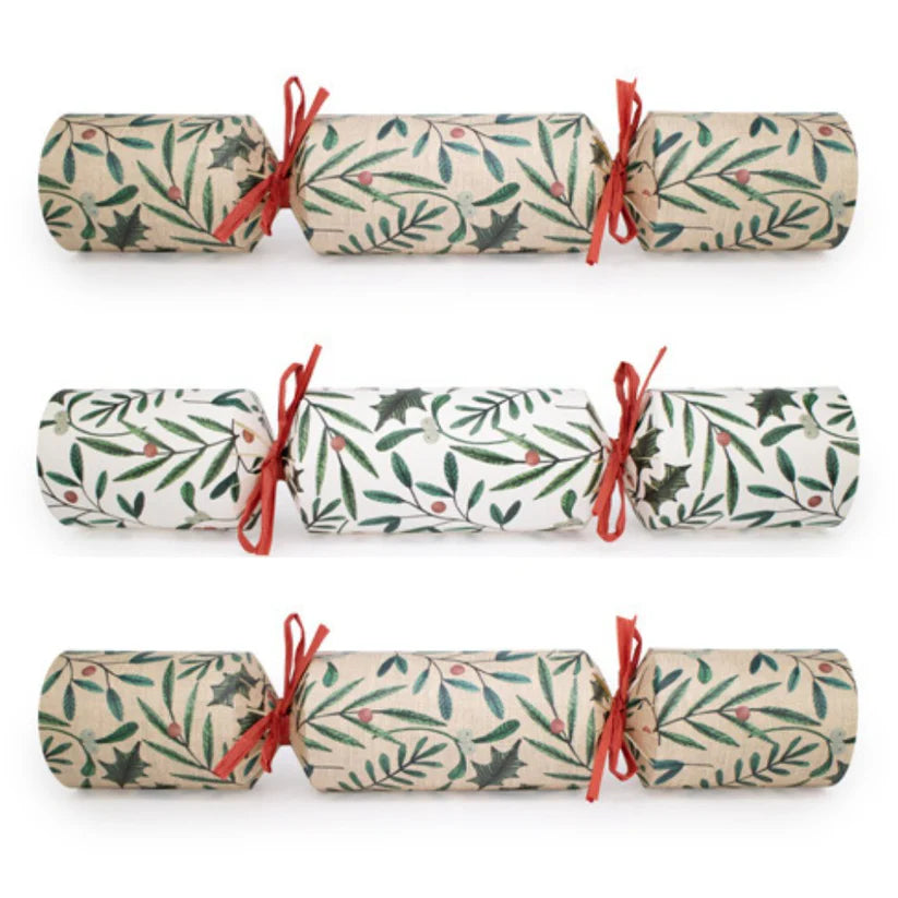 Christmas Crackers - Rustic Foliage Box of 6