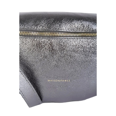 Bum Bag Metallic Marine