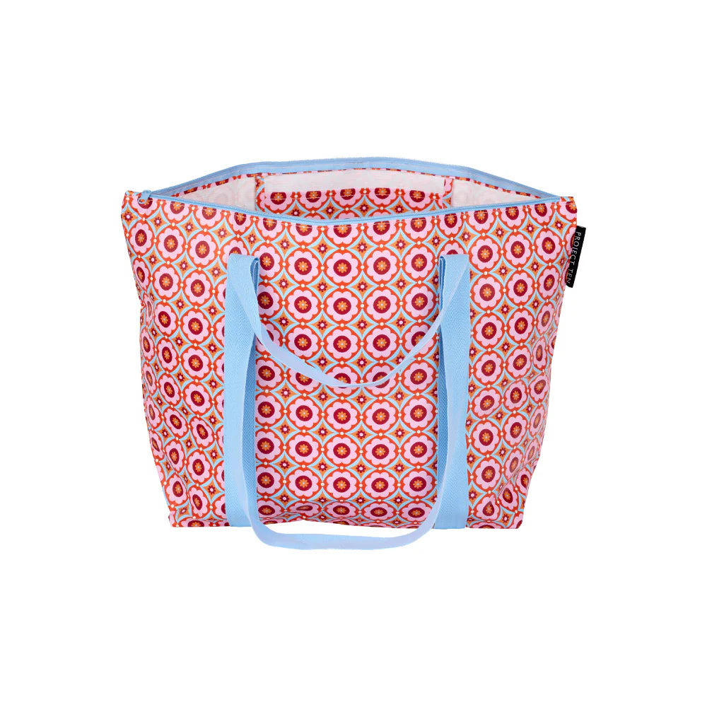 Zip Medium Tote - Tile