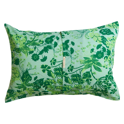 Jeanette Cotton Pillowcase Set - Jade