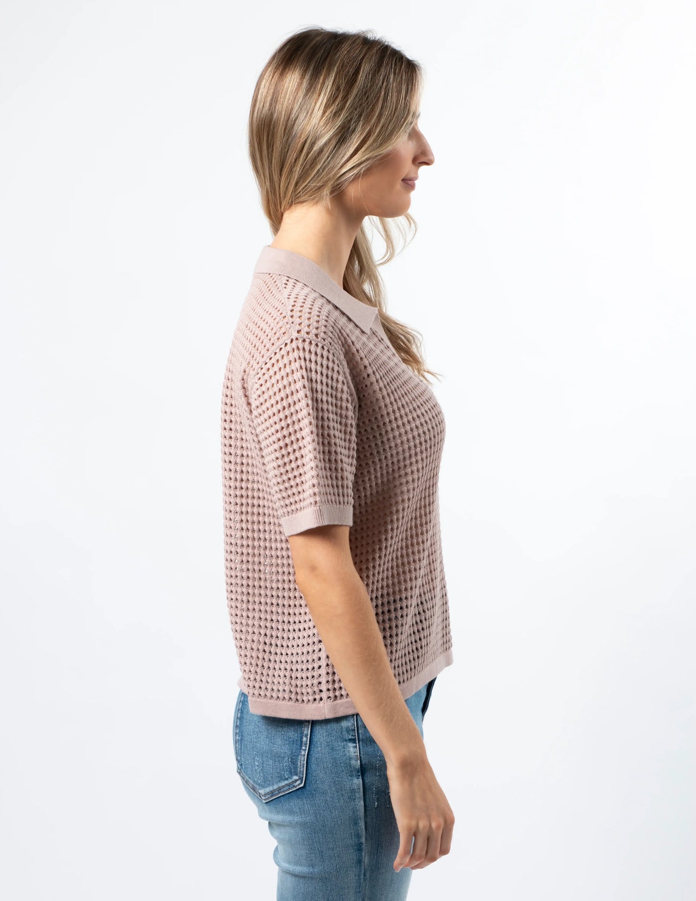 Jonah Knit Top -Blush