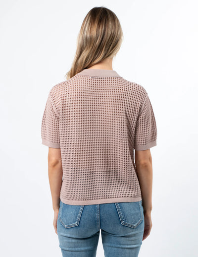 Jonah Knit Top -Blush