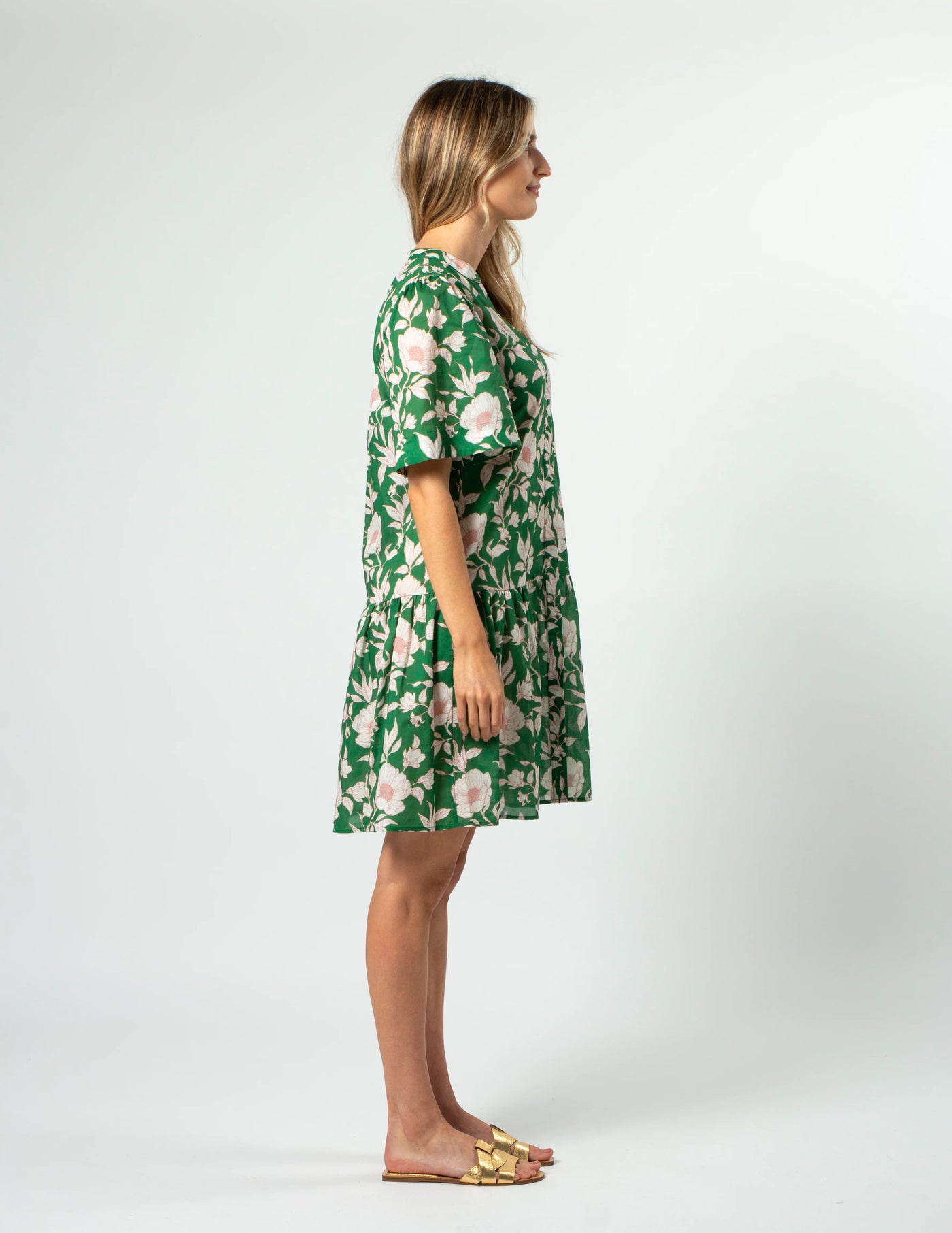 Lena Dress - Vintage Green