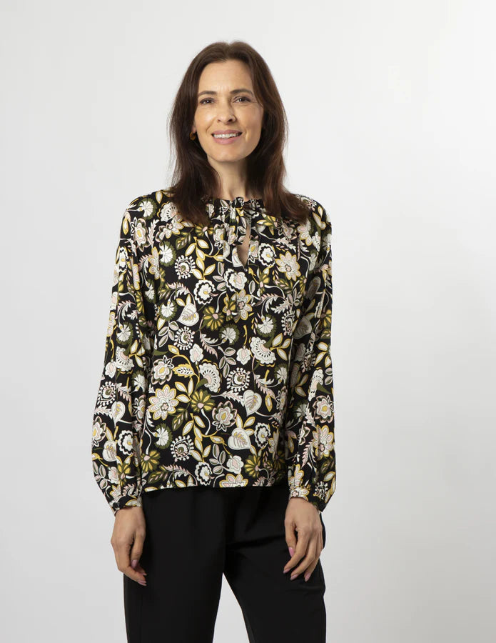 Sawyer Blouse - Folk Floral