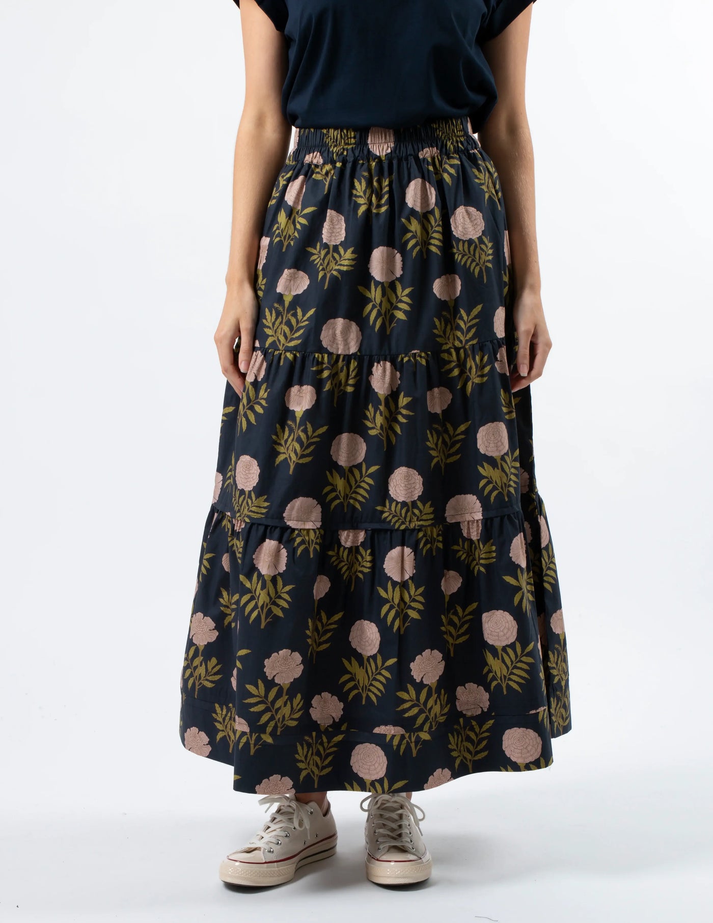 Tori Skirt- Fiore Navy