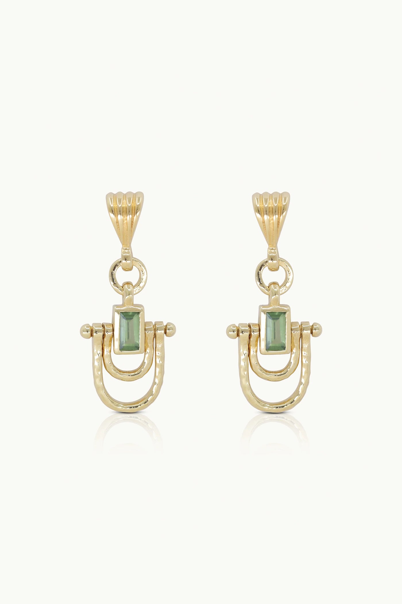 Allegra Apatite Gold Earrings