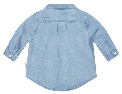 Baby Denim Shirt Long Sleeve - Brumby