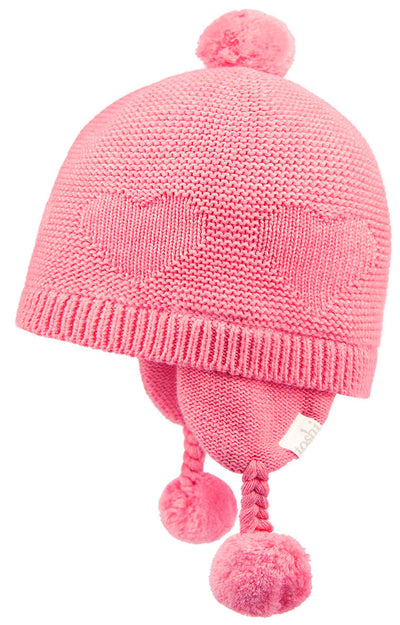 Earmuff Heart - Fuschia