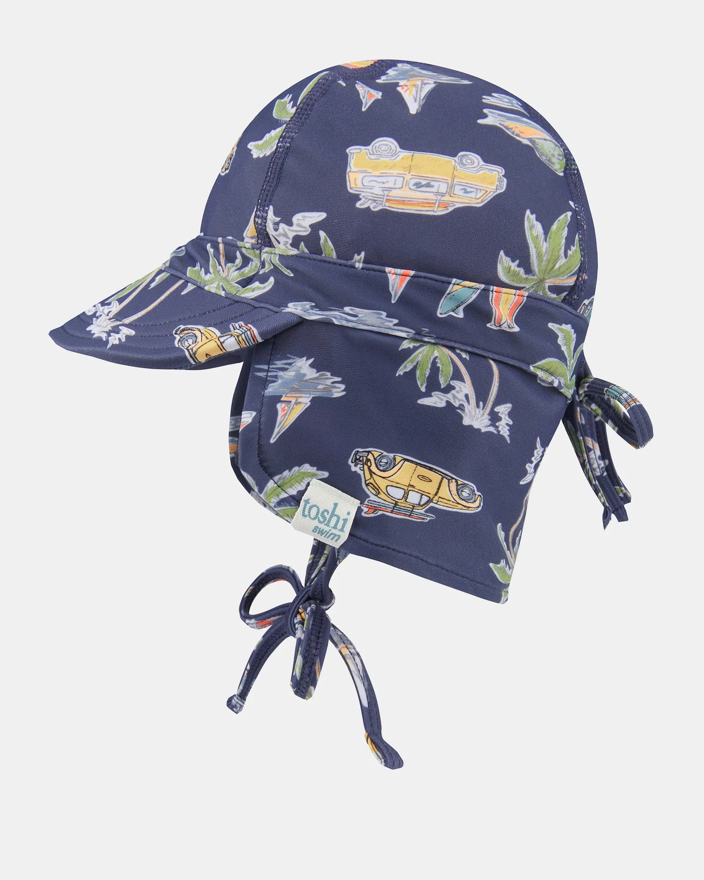 Swim Baby Flap Cap Classic - Surf Twilight