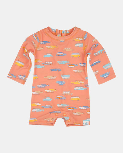 Swim Baby Onesie L/S Classic - Surfs Up