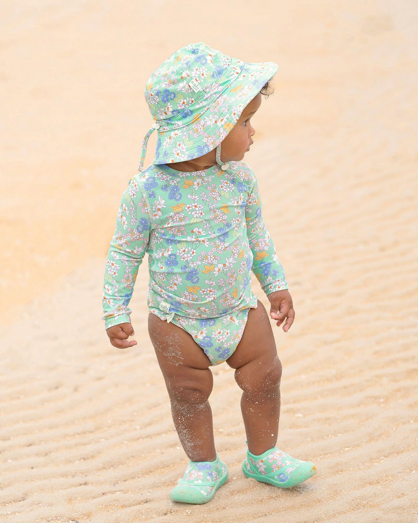 Swim Baby Rashie L/S Classic - Sea Blossom