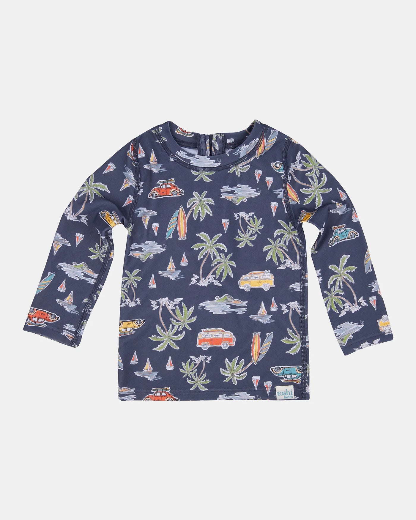 Swim Baby Rashie L/S Classic - Surf Twilight