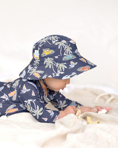 Swim Baby Sunhat Classic- Surf Twilight