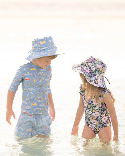 Swim Kids Sunhat Classic - Moonlight Bloom