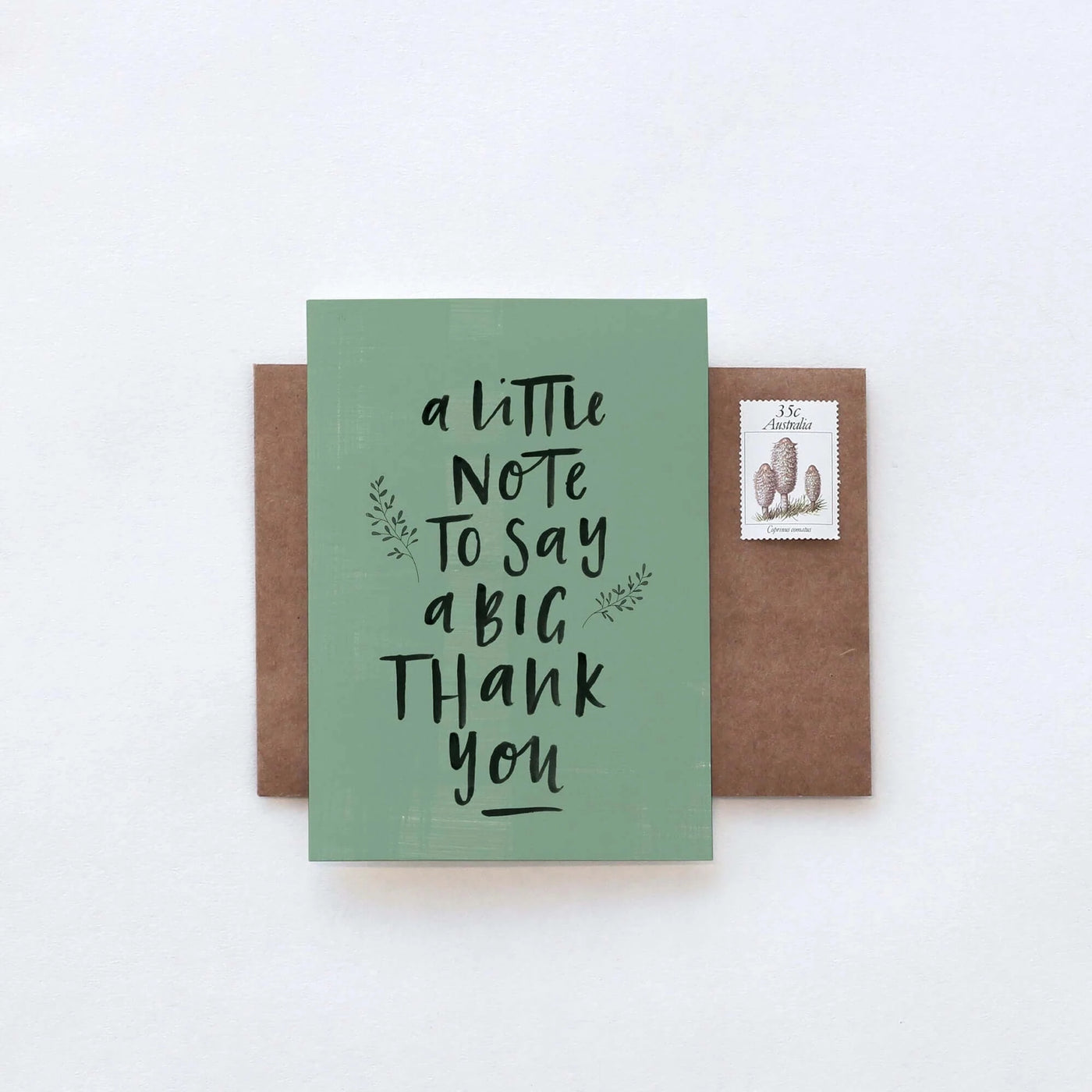 A Little Note Greeting Card