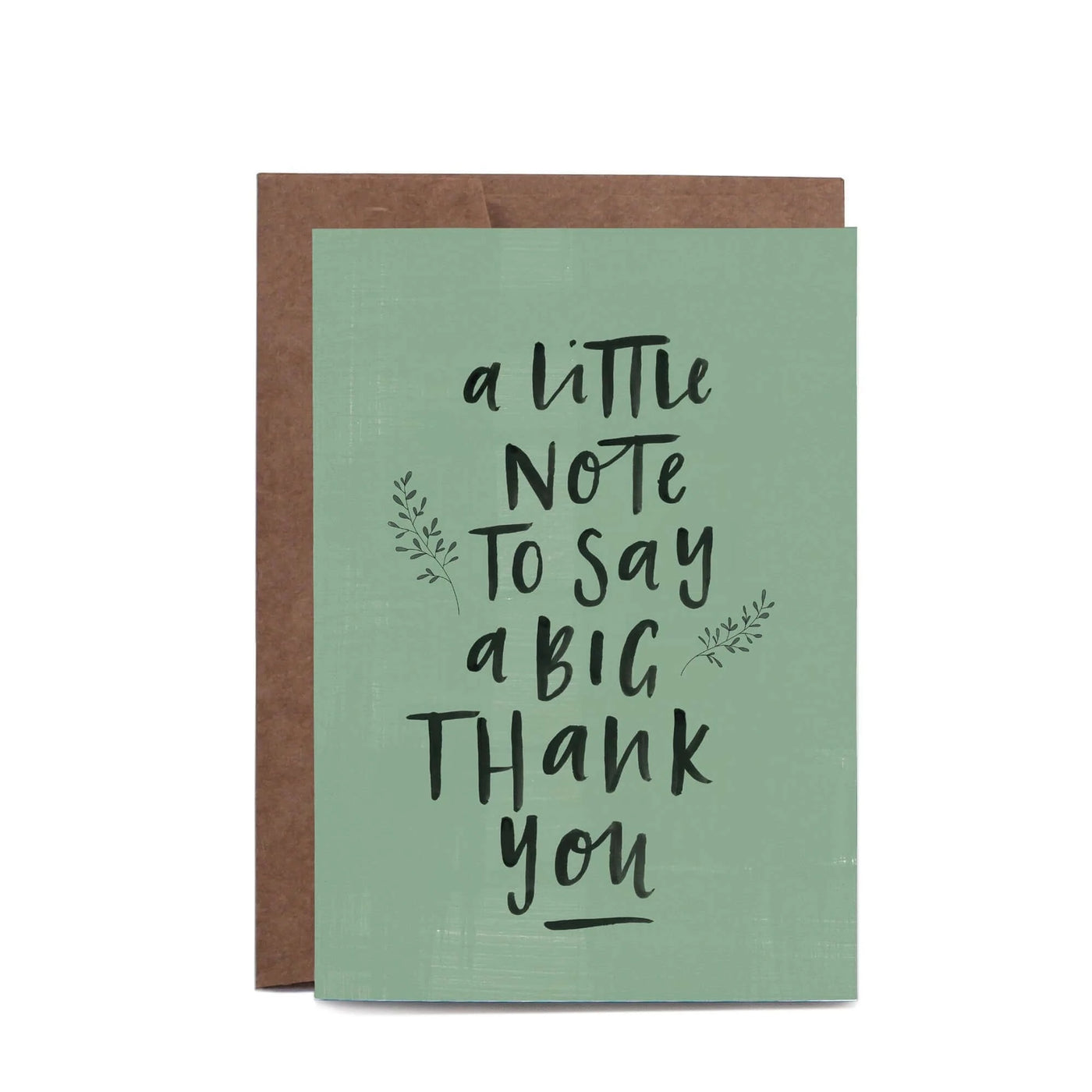 A Little Note Greeting Card