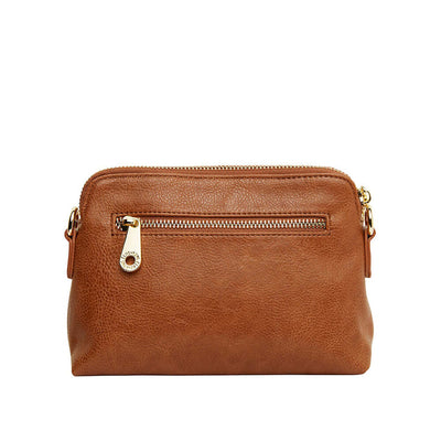 Burbank Crossbody - Tan Pebble